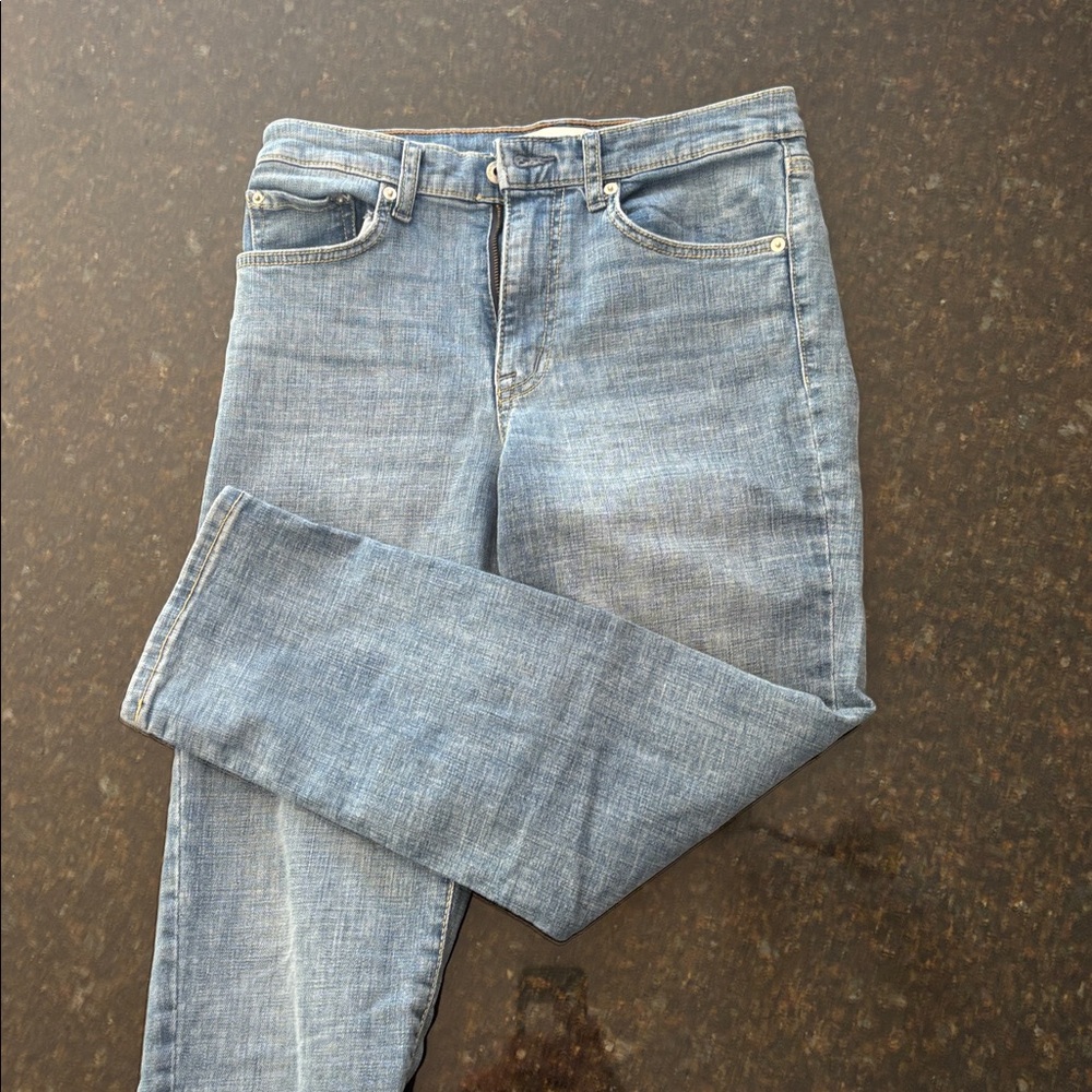Ella Moss High-waisted straight Jeans 4/27